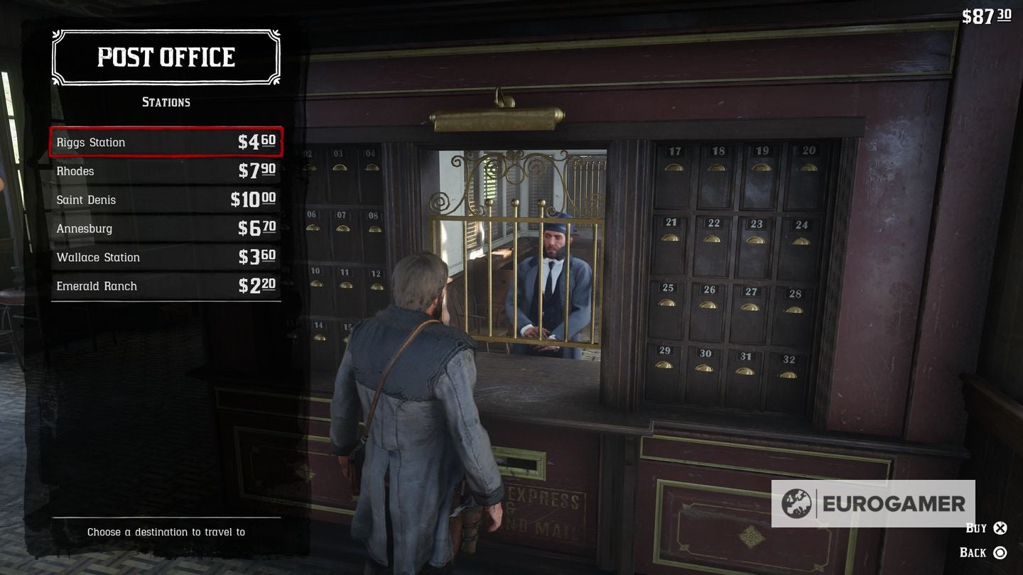 Arthur Morgan Fast Traveling in Red Dead Redemption 2