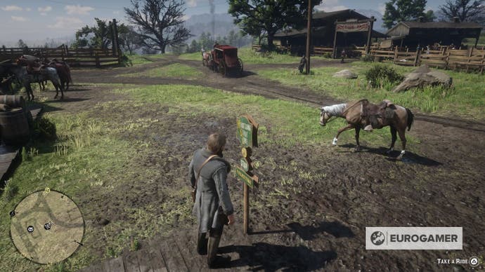 fast travel to trapper rdr2