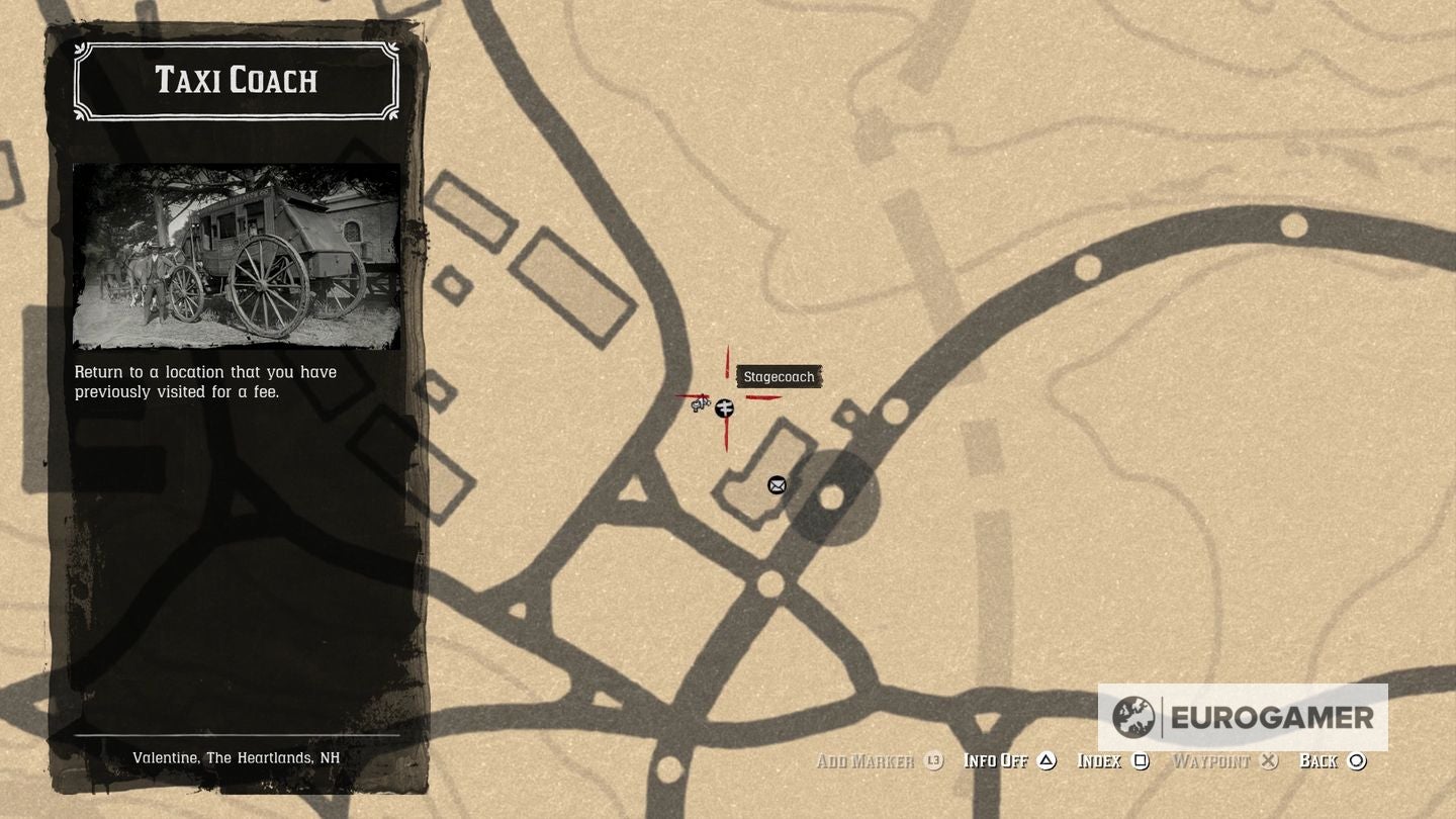 RDR2 Stagecoach at Emerald Ranch