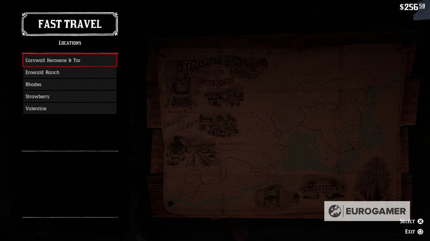 How to fast travel in Red Dead Redemption 2 | Eurogamer.net