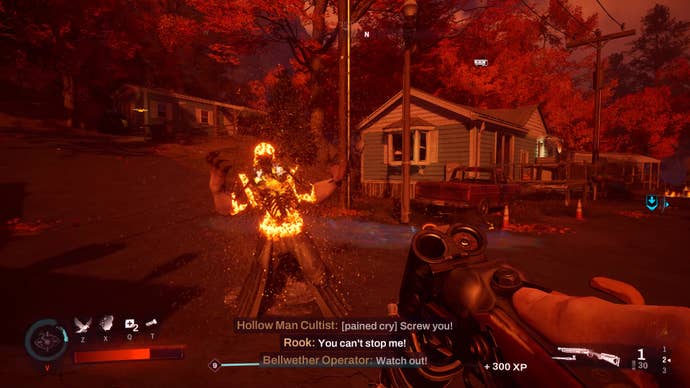 A rook melts to death in Redfall.