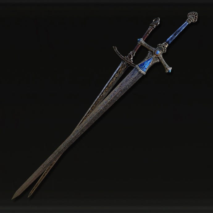 Icon of Rellana’s Twinblade in Elden Ring: Shadow Of The Erdtree.