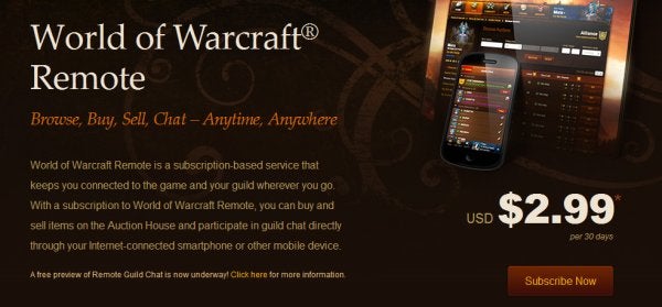 Blizzard Offer Free Trial Of WoW Remote | Rock Paper Shotgun
