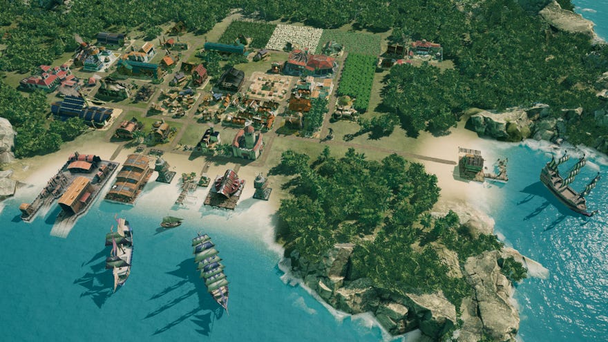 A sunny pirate island in Republic Of Pirates