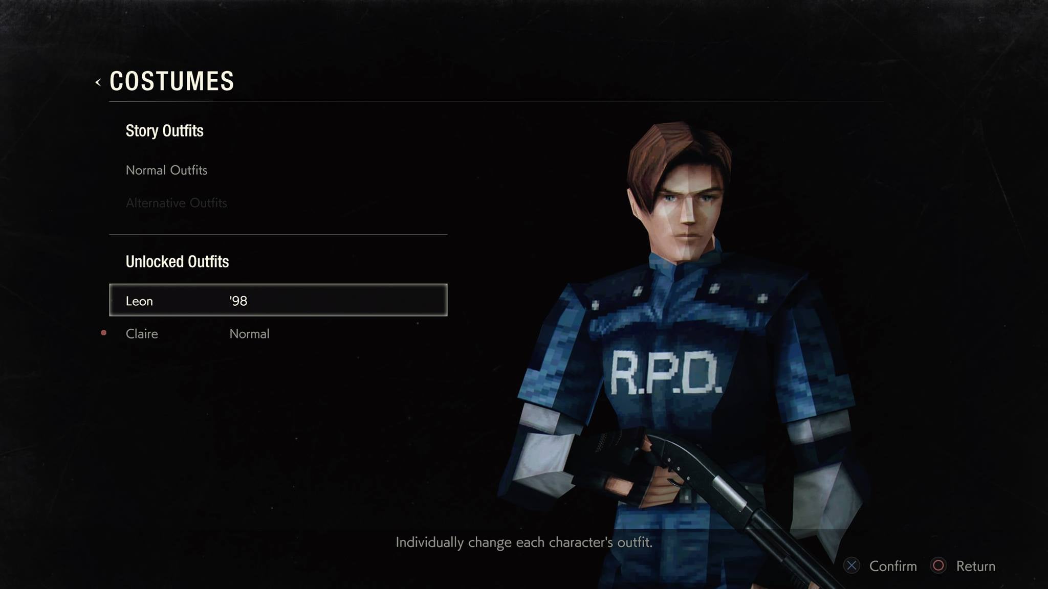 Resident Evil 2 Remake s 98 Costumes Are A Blast From The Past resident-evil-2-remake-s-98-costumes-are-a-blast-from-the-past