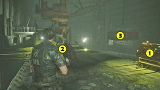 Resident Evil 2 - boss Tyrant G, uwolnienie Ady, kolejka do laboratorium (Leon)