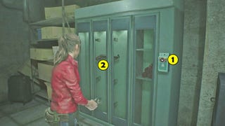 Resident Evil 2 - granatnik i karta magnetyczna
