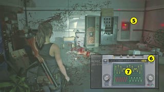 Resident Evil 2 - laboratorium, szklarnia, sadzonka 43, ulepszenie bransolety (Claire)