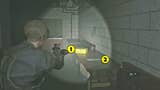 Resident Evil 2 - żółte pudełko, klucz i radiowóz 7439