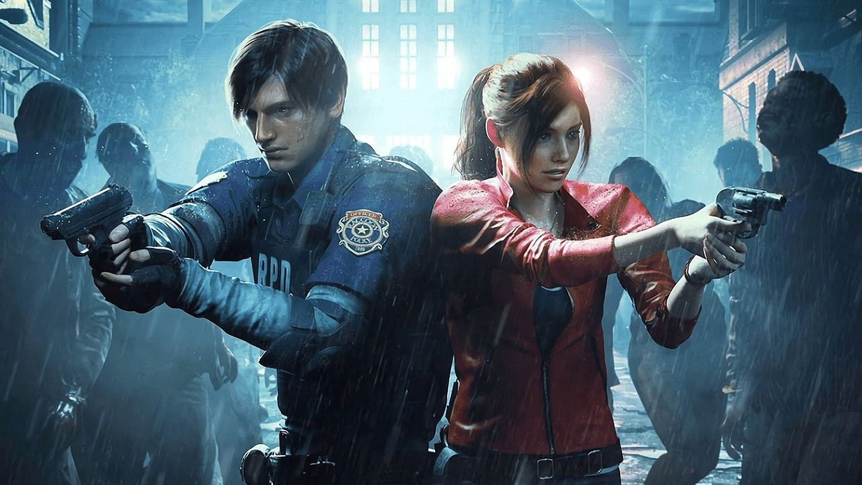 Leon Kennedy and Claire Redfield in Resident Evil 2 - 3