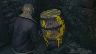 Resident Evil 4 - żółta farba na pojemnikach i oknach: co oznacza