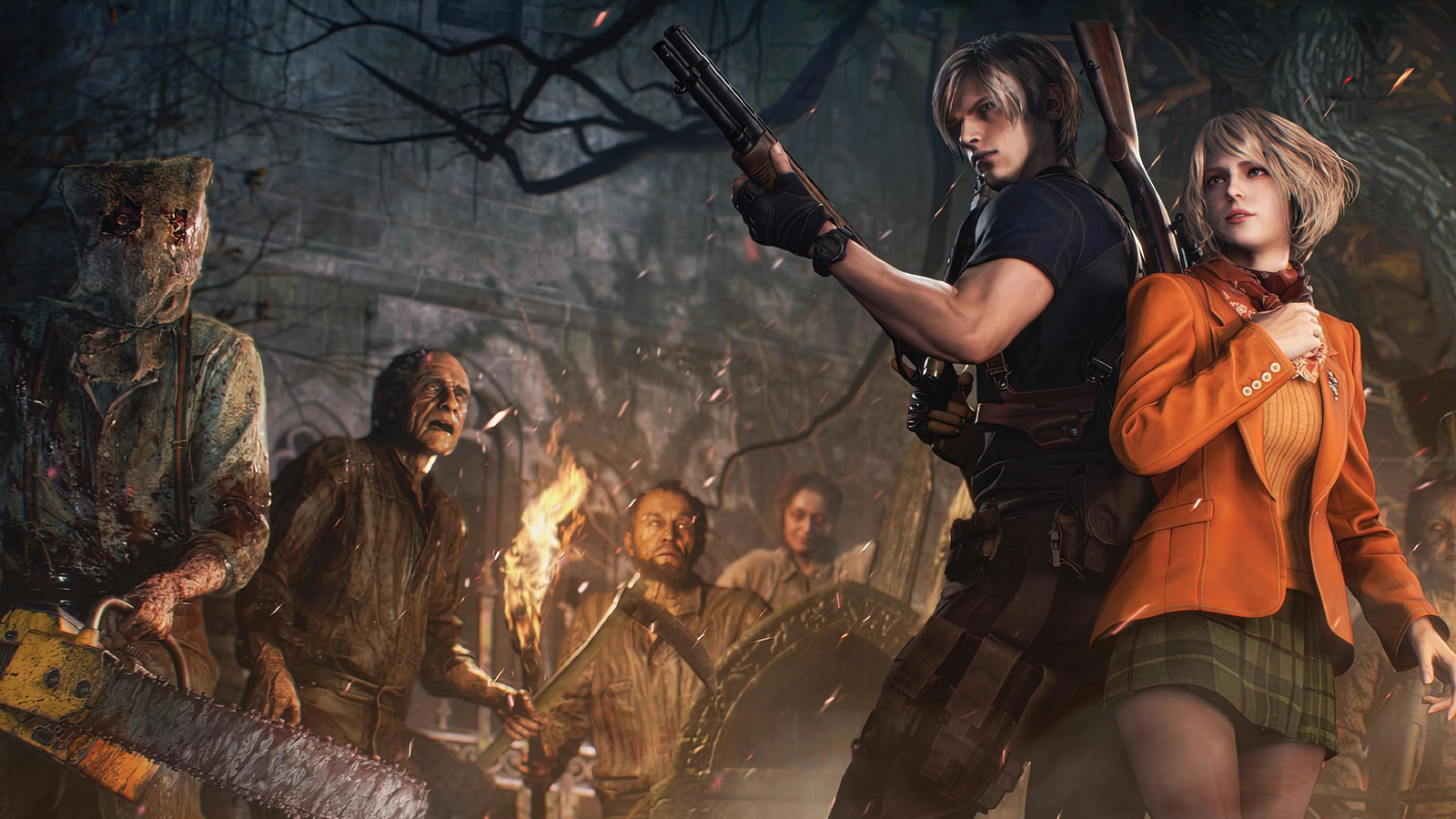 RE4 combat example