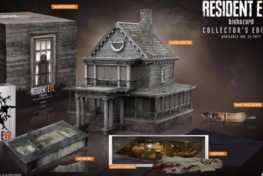 Resident factory evil 7 collectors edition!!!Ohne spiel!!!!