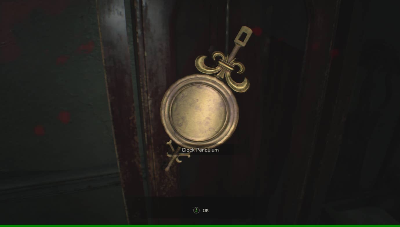 Where Is The Clock Pendulum In Resident Evil 7