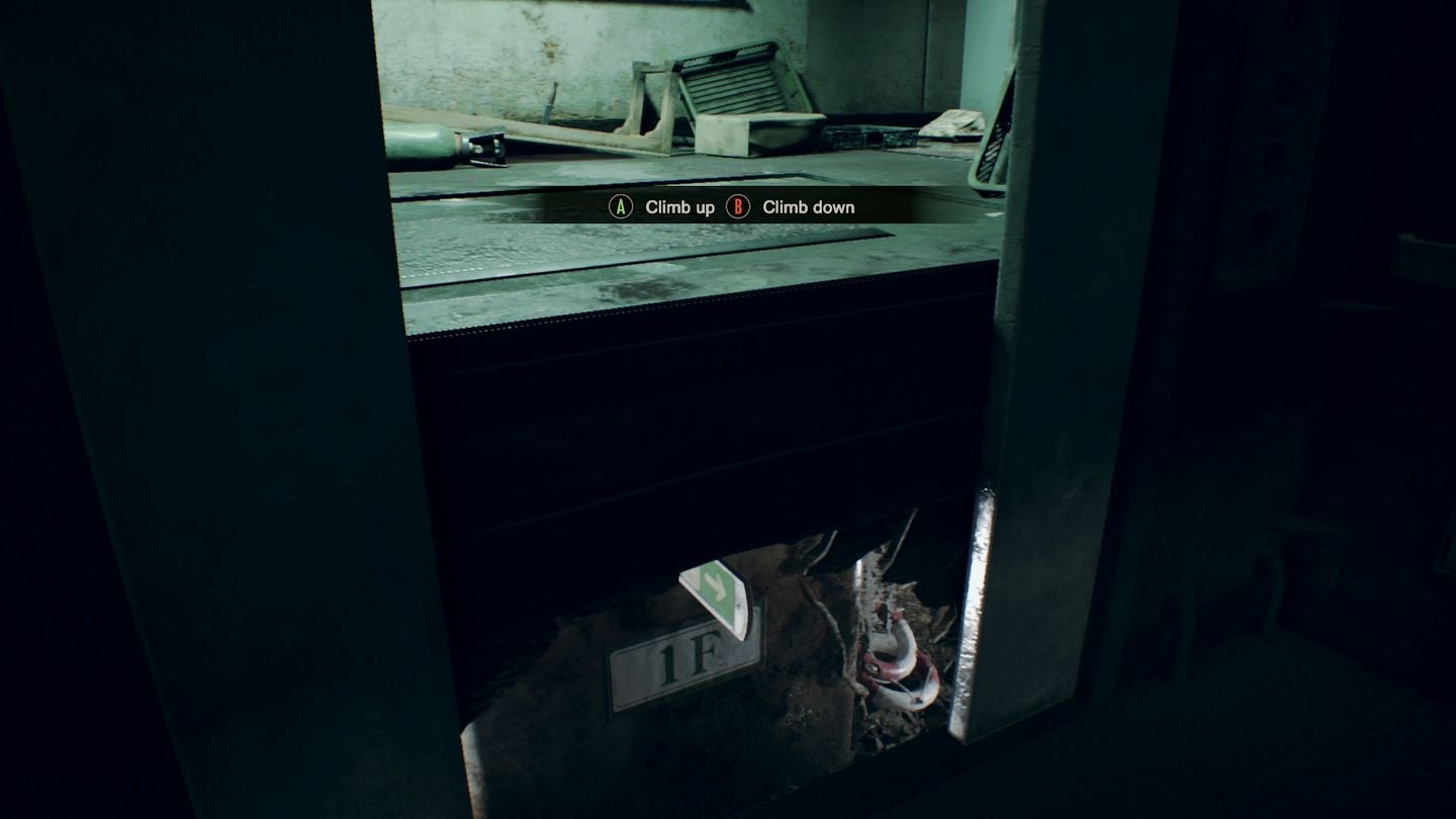 Resident Evil 7 Fixing the Ship elevator with the power cable