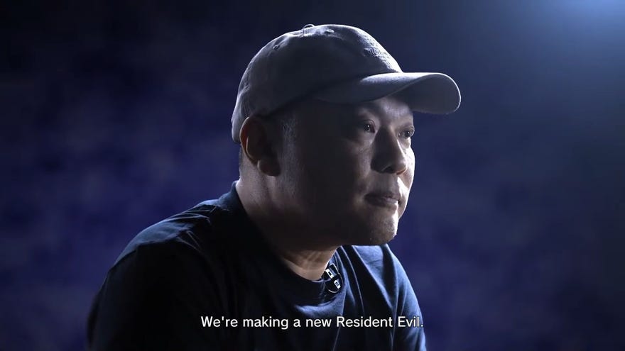 Resident Evil 7 director Koshi Nakanishi tells an interviewer "We're making a new Resident Evil."
