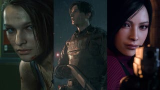 Jill Valentine, Leon Kennedy and Ada Wong in the Resident Evil games.