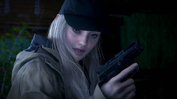 A close up of Rose from Resident Evil Village’s Shadows Of Rose DLC