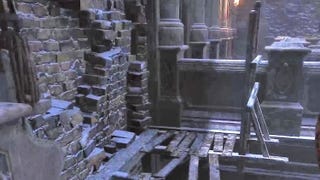 Resident Evil Village - zamek: dziedziniec, komnaty