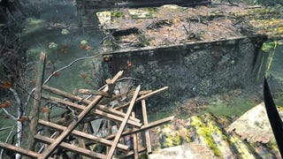 Resident Evil Village - zbiornik, reservoir: młyny, śluza, panel sterujący
