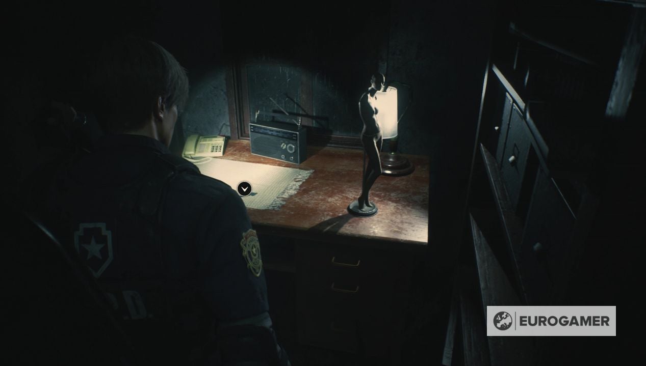 Resident Evil 2 - Exploring the Police Station West Wing, Spade Key ...