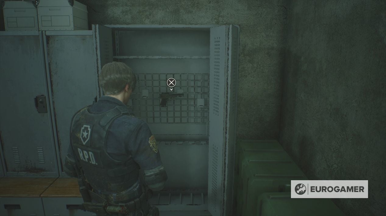 Resident Evil 2 Bejeweled Box, USB Dongle Key, STARS Badge and Library Jack uses