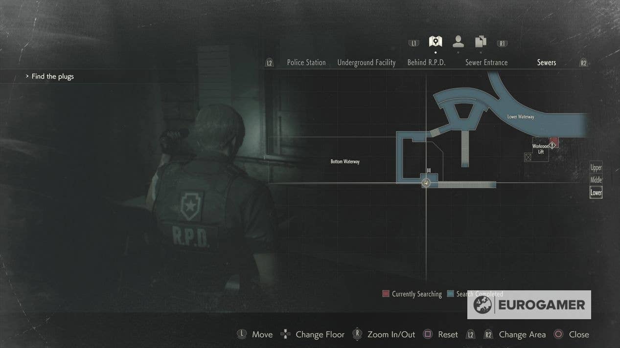 Re2 Remake Rook Plug Resident Evil 2 - King, Queen and Rook Plug locations, Supplies Storage ...