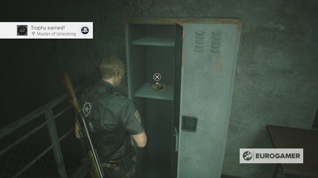 Resident Evil 2 Locker Code solutions in the Shower Room, 3F and