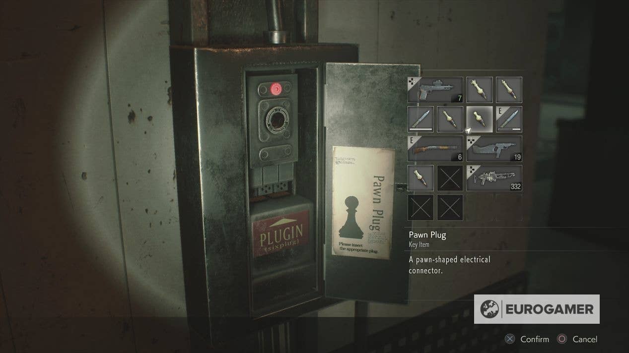 Re2 Rook Plug Resident Evil 2 - Chess Plug puzzle solution and where to use the Sewer ...