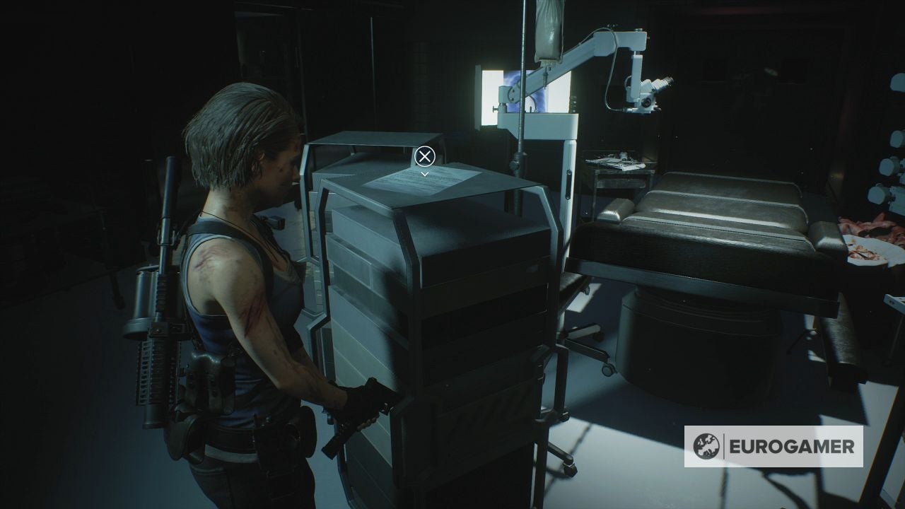 Resident Evil 3 - Courtyard box access for the Magnum explained ...