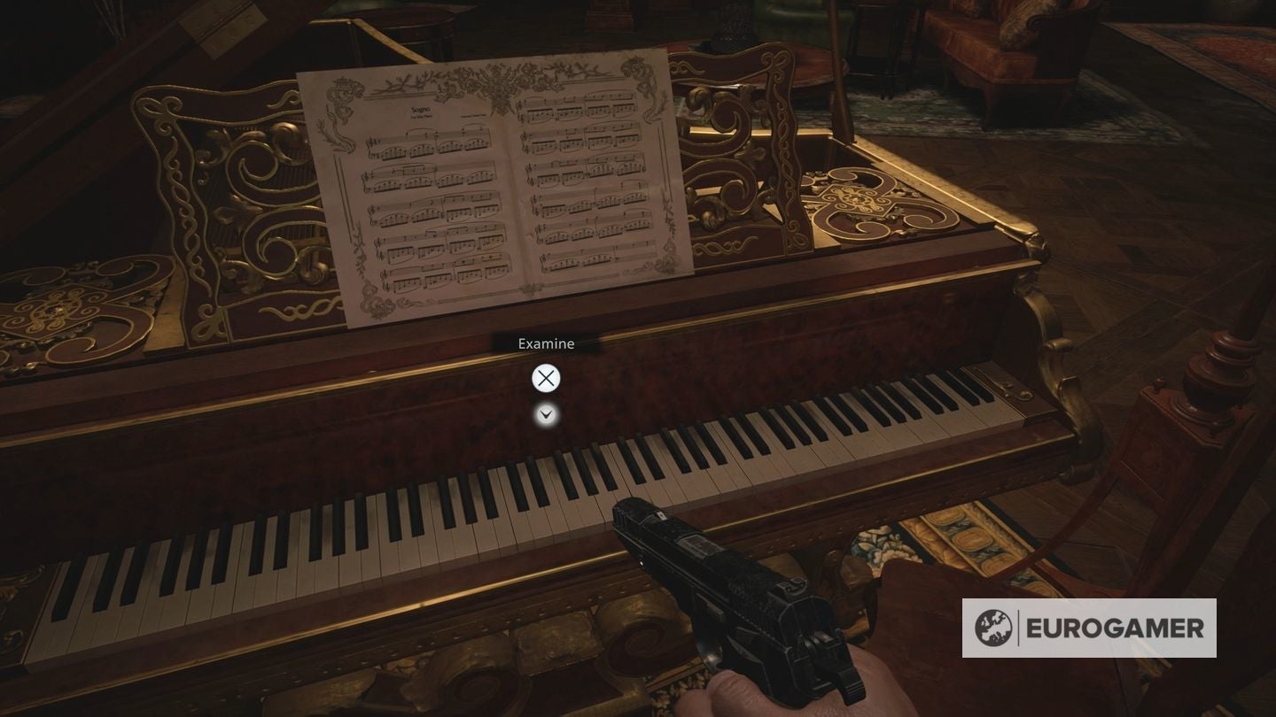 Resident Evil Village - Opera Hall piano puzzle and how to get the Iron ...