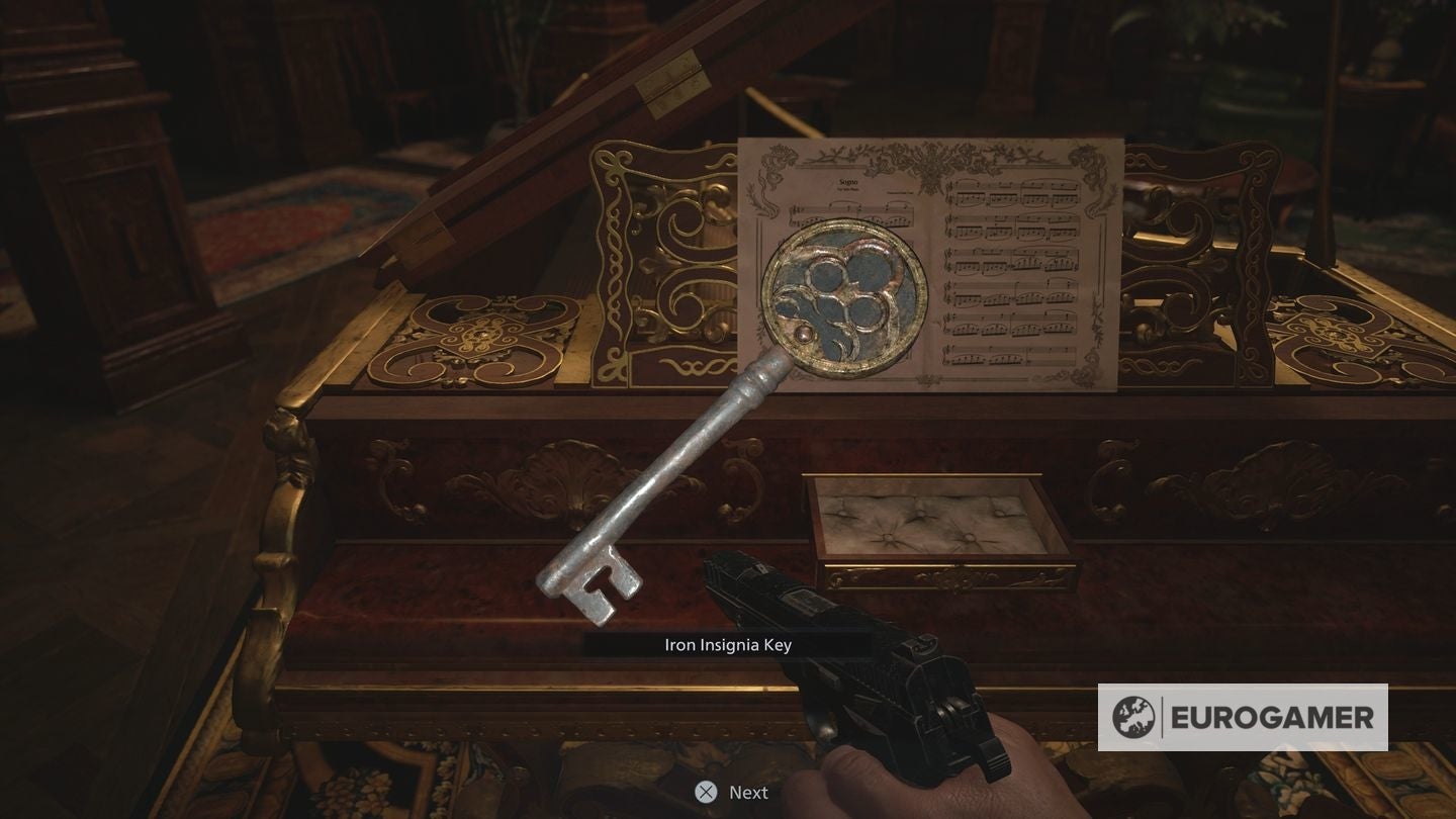 Resident Evil Village - Opera Hall piano puzzle and how to get the Iron ...