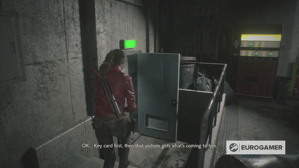 Resident Evil 2 - Parking Garage, Morgue, Diamond Key and Square Crank