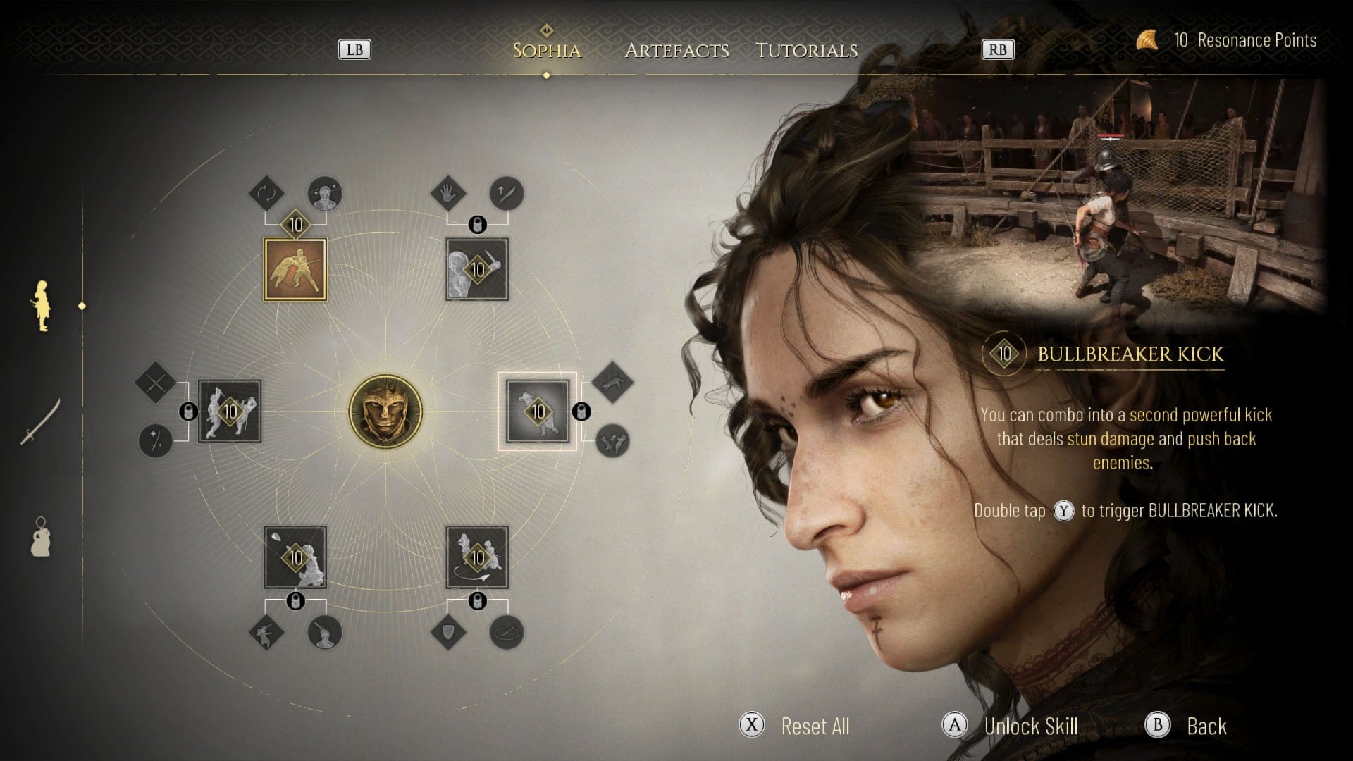 The skill tree in Resonance: A Plague Tale Legacy