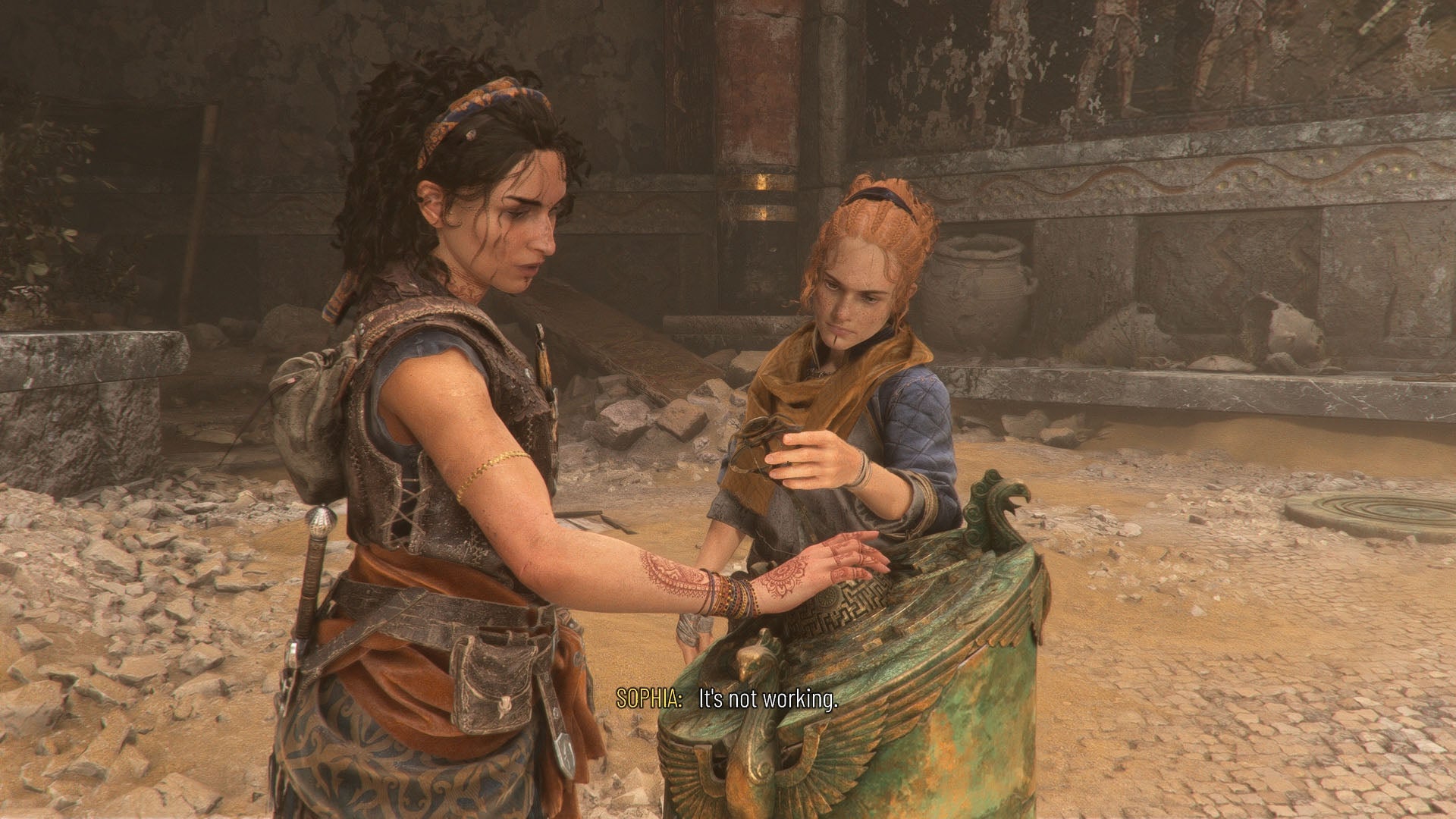 Обзор Resonance: A Plague Tale Legacy — спин-офф, сменивший стелс на экшен София сражается с солдатами в руинах на острове