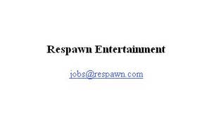 Respawn hiring for multiplatform art and audios leads