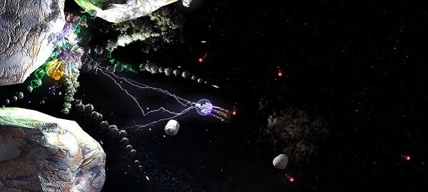 Particles Of Space: Retrobooster Demo | Rock Paper Shotgun