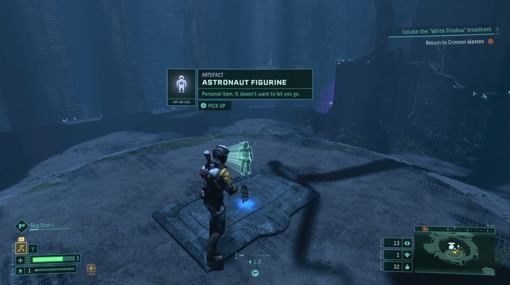 Returnal Astronaut Figurine | What does the Astronaut Figurine and Child's Watch do?