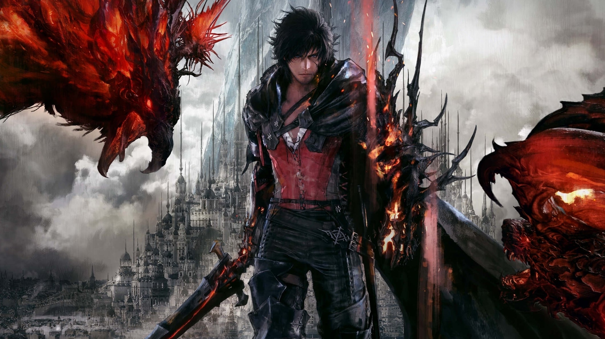 Revelada arte principal de Final Fantasy 16 e informações do mundo