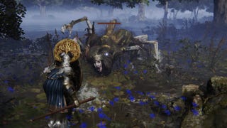 Player fighting a Revenant in Elden Ring