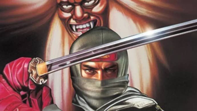 Cover artwork for Revenge of Shinobi Mega Drive game