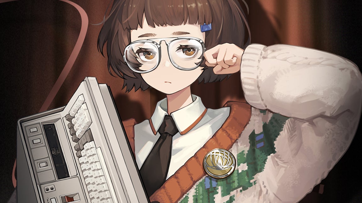 Anime artwork for Reverse 1999 character John Titor.