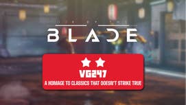 Custom header for Die by the Blade review, two stars