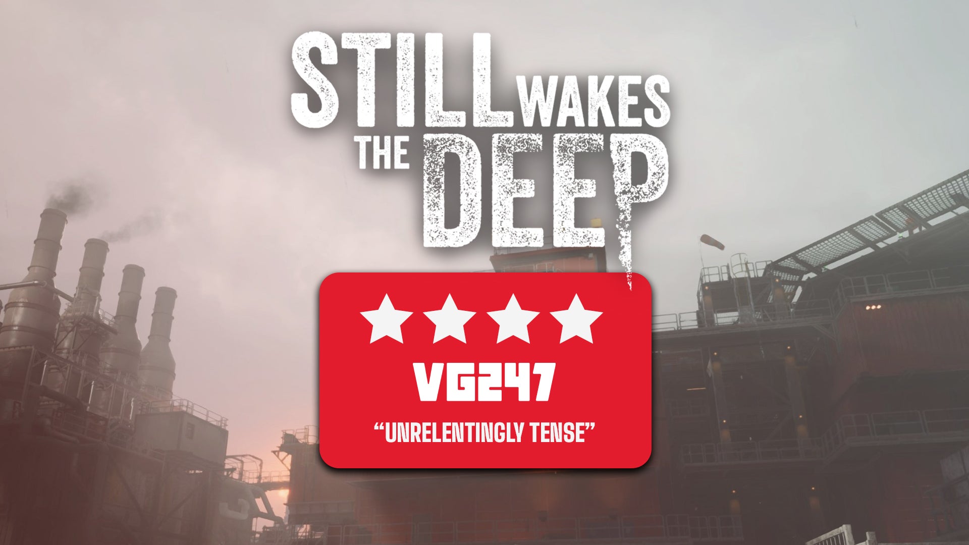 A review header for Still Wakes The Deep. - 1
