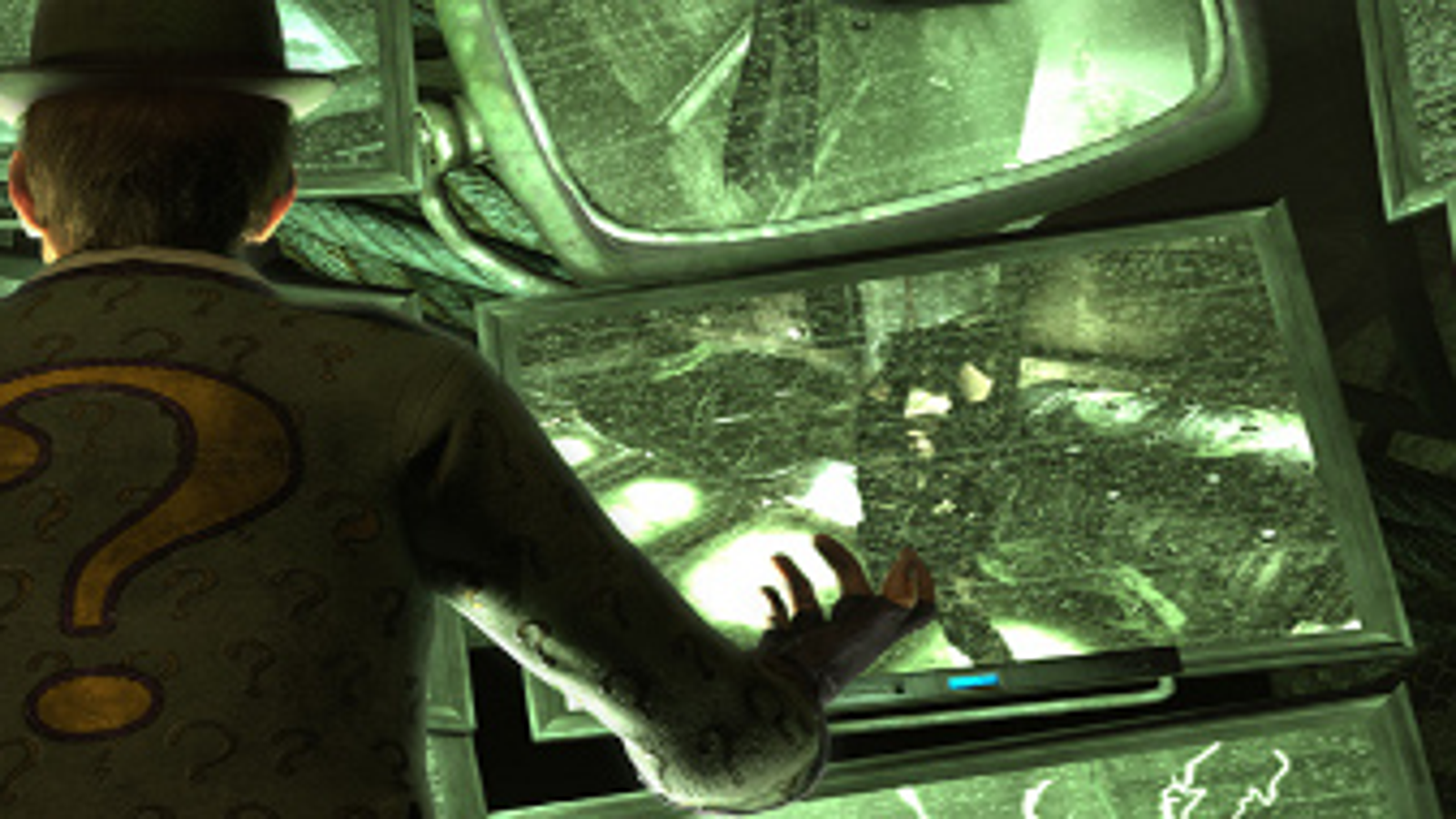 Riddler Hintergrundbild Arkham City