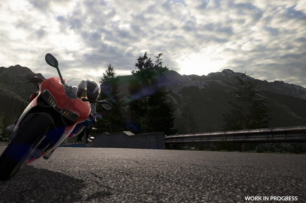 Ride heeft drie verschillende camerastandpunten