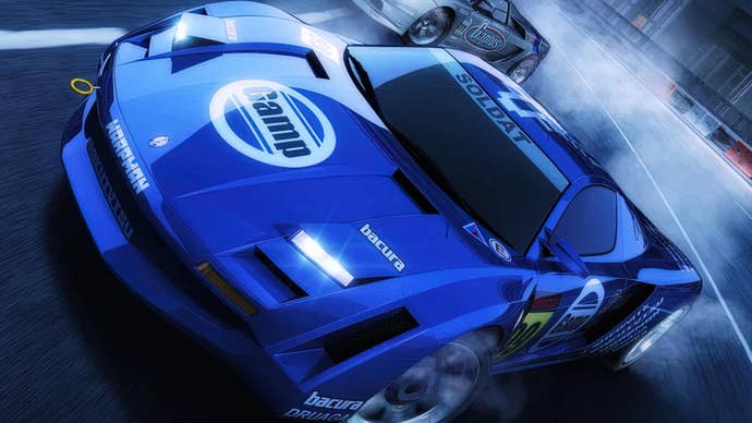 Ridge Racer 2 car