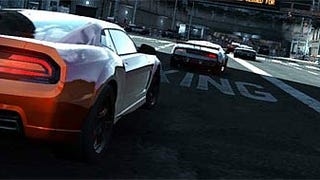 Ridge Racer: Unbounded screens and video feature cars, roads
