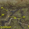 Map locations of all Riftstones in the Borderwatch Outpost region of Dragon’s Dogma 2.