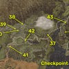 Map locations of all Riftstones in the Checkpoint Rest Town region of Dragon’s Dogma 2.